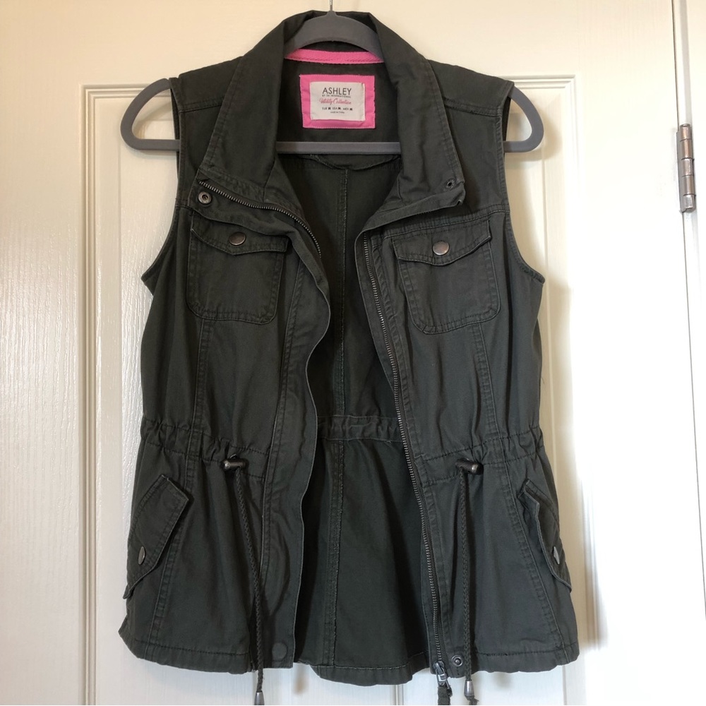 Women’s 100% Cotton Utility Vest - Picture 3 of 8